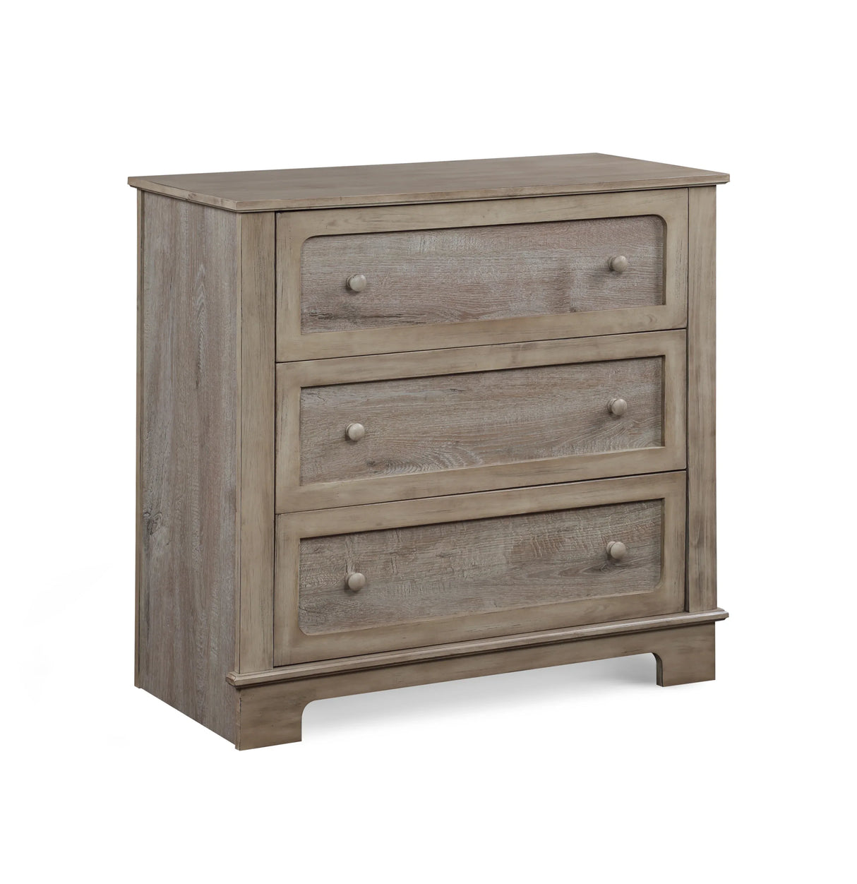 Rustic Green Solid Wood 3 Drawer Dresser - Omega Lifestyles