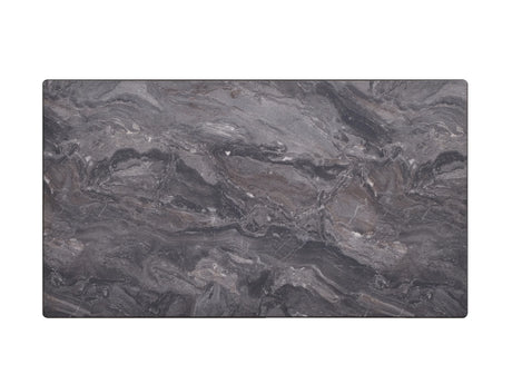 5-Piece Walnut Finish Engineered Stone Dining Set - Omega Lifestyles