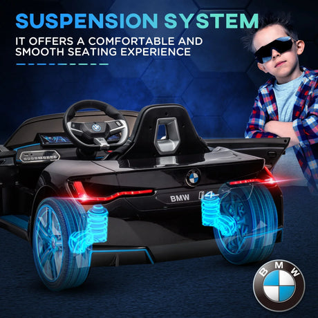 12V Licensed BMW Kids Electric Ride-On Car With Remote Control - Omega Lifestyles