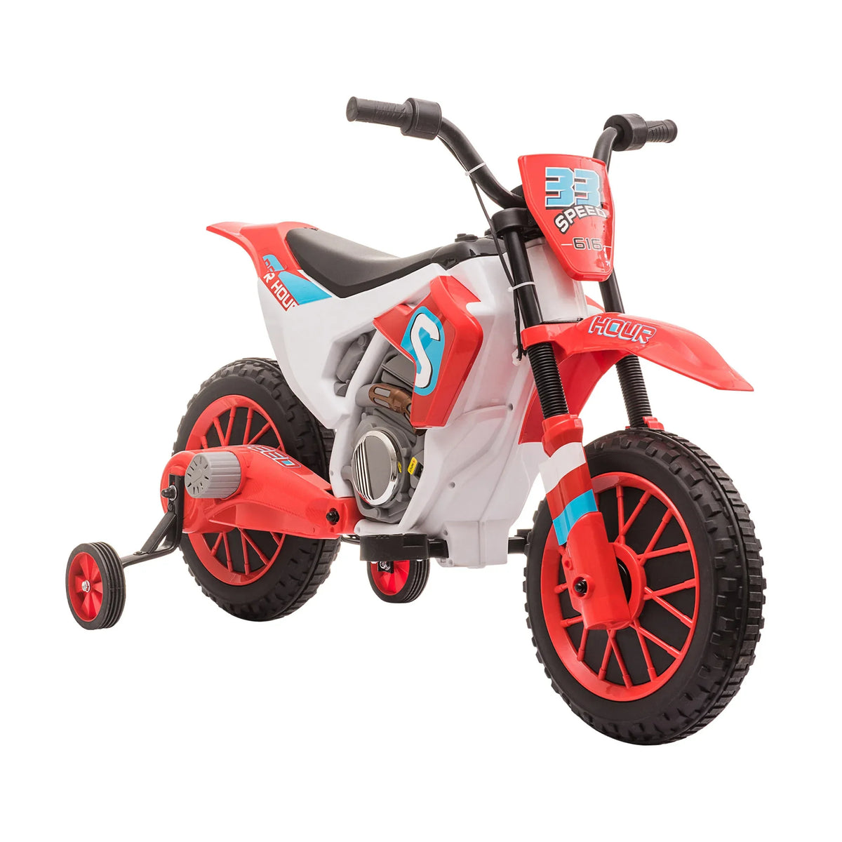 12V Battery-Powered Kids Electric Ride-On Motorcycle Bike - Omega Lifestyles