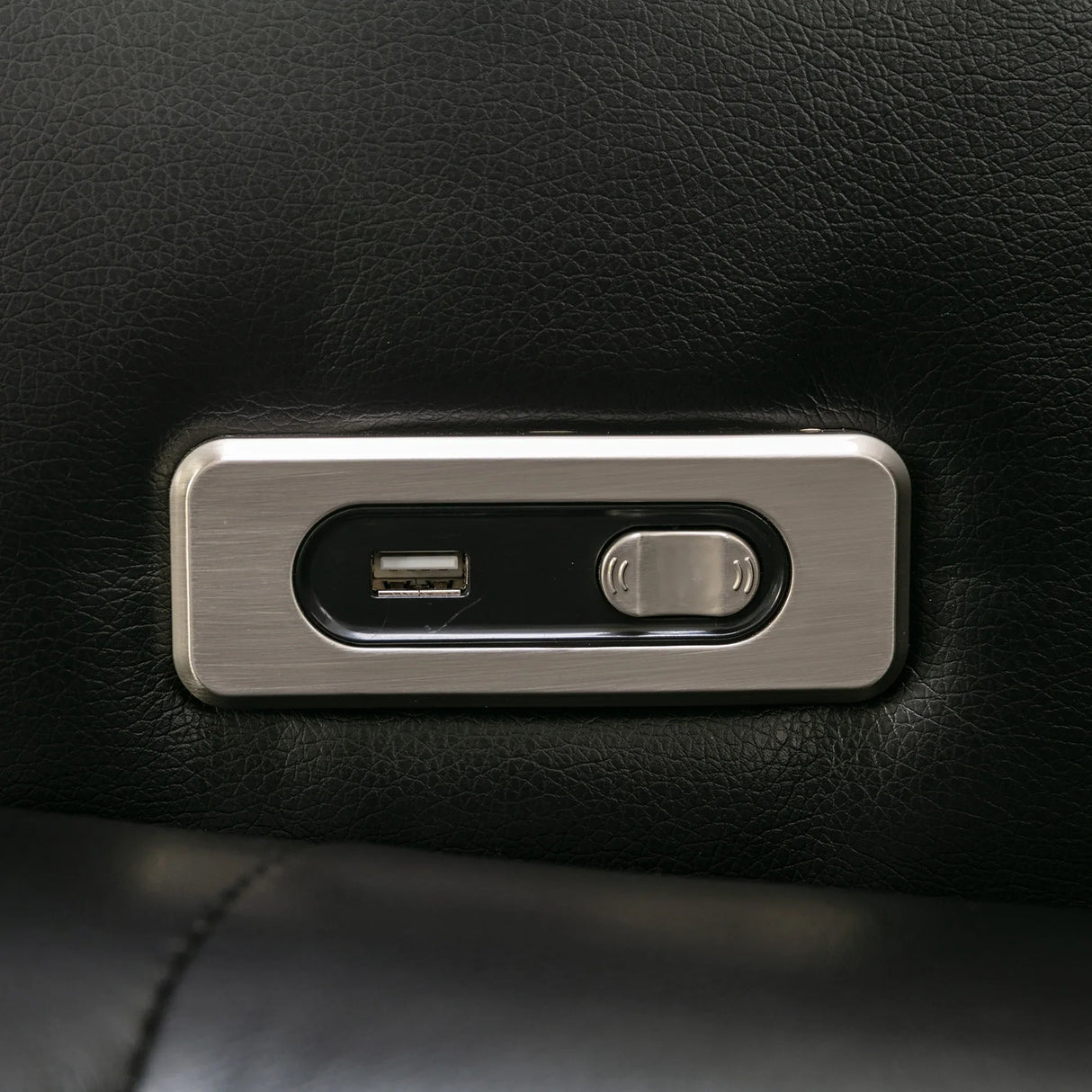 Power Reclining PU Leather Home Theater Recliner Chair - Omega Lifestyles