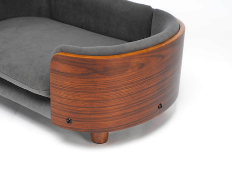 Orthopedic Scandinavian Solid Wood Elevated Dog Bed - Sleep Galleria