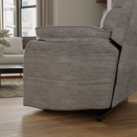 Ultra-Soft Plush Fabric Power Lift Recliner Chair - Omega Lifestyles