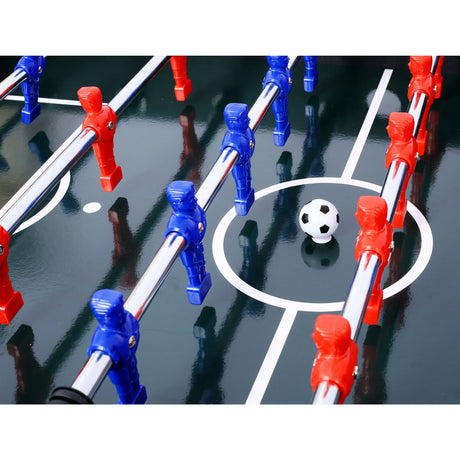 54-Inch Hurricane Foosball Table With Light Cherry Finish - Omega Lifestyles