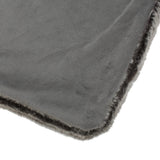 Brown Faux Fur Soft Cozy 50x60 Inch Throw Blanket - Omega Lifestyles