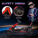 Kids 12V Electric Ride-On Go Kart With Safety Features - Omega Lifestyles