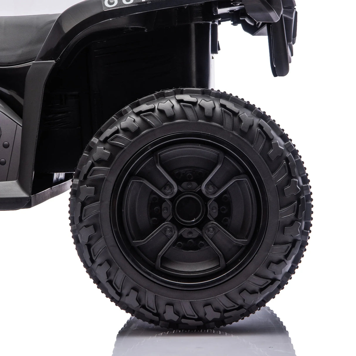 24V High-Power Kids Ride-On ATV With Storage Racks - Omega Lifestyles