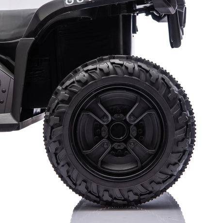 24V High-Power Kids Ride-On ATV With Storage Racks - Omega Lifestyles