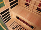 2 to 3 Person Hemlock Wood Low EMF Far Infrared Sauna - Omega Lifestyles