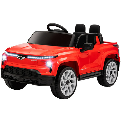12V Licensed Chevrolet Silverado Kids Electric Ride-On Car - Omega Lifestyles