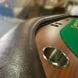 Modern Durable Wood Green Poker Table Top - Omega Lifestyles