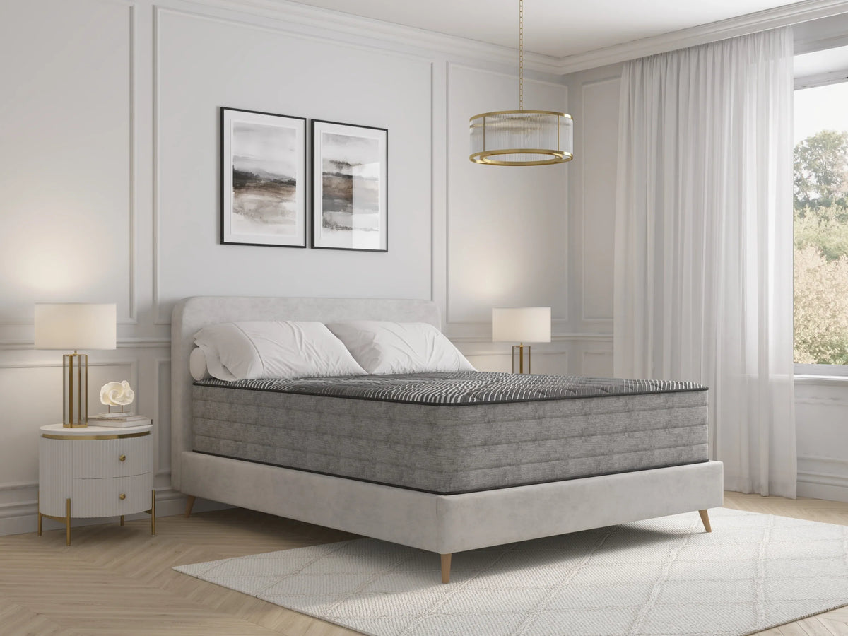 Full Firm 14-Inch Ice Cooling Foam Spring Mattress - Omega Lifestyles