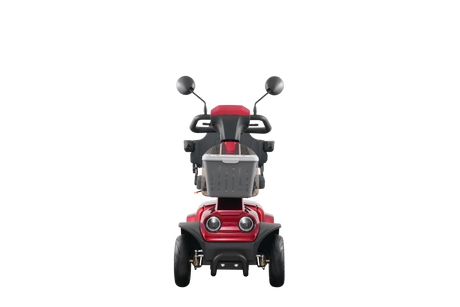 Heavy Duty Red 4-Wheel Mobility Scooter for Adults - Omega Lifestyles