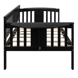 Twin Solid Wood Espresso Multifunctional Daybed Frame - Omega Lifestyles