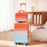 2-Piece PC Spinner Wheel Luggage Set With Combination Lock - Omega Lifestyles