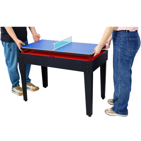 5-in-1 Convertible Indoor Sports Game Table with Accessories - Omega Lifestyles