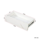 Modern LED Coffee Table With Storage Drawer and Lights - Sleep Galleria