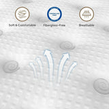 Full Firm 12-Inch Hybrid Memory Foam Full Mattress - Omega Lifestyles