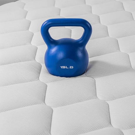 Medium 10-Inch Cooling Gel Hybrid Full Mattress - Omega Lifestyles