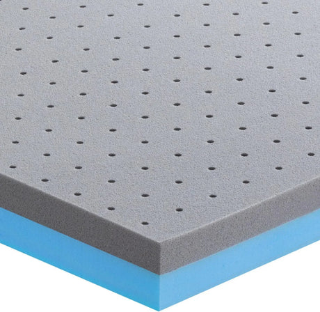 Twin Medium Firm 3-Inch Cooling Gel Memory Foam Mattress Topper - Omega Lifestyles