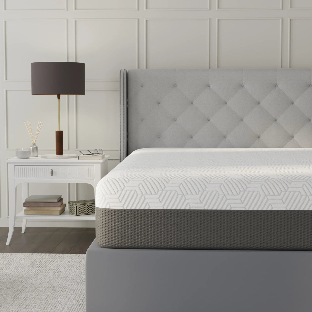 Twin Soft 12-Inch Pur Chill Cooling Memory Foam Mattress - Omega Lifestyles