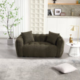 Chenille Twin Cozy Bean Bag Chair With Foam Core - Omega Lifestyles