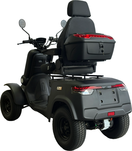 Heavy Duty 4 Wheel Mobility Scooter With Dual Brakes - Omega Lifestyles
