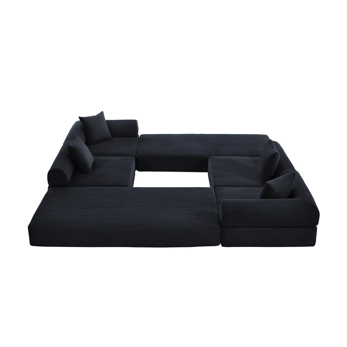Convertible Corduroy Memory Foam Folding Sofa Bed - Omega Lifestyles