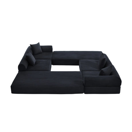 Convertible Corduroy Memory Foam Folding Sofa Bed - Omega Lifestyles
