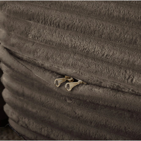 Full Size Plush Corduroy Foam Folding Sofa Bed With Pillows - Omega Lifestyles