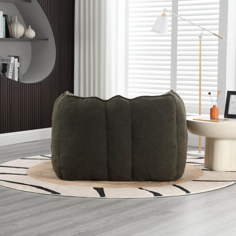 Soft Chenille Bean Bag Chair with Foam - Sleep Galleria