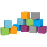 12-Piece Soft Foam Building Blocks Educational Toy Set - Omega Lifestyles