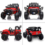 24V Remote Control Two-Seater Kids Electric Ride-On Car Truck - Omega Lifestyles