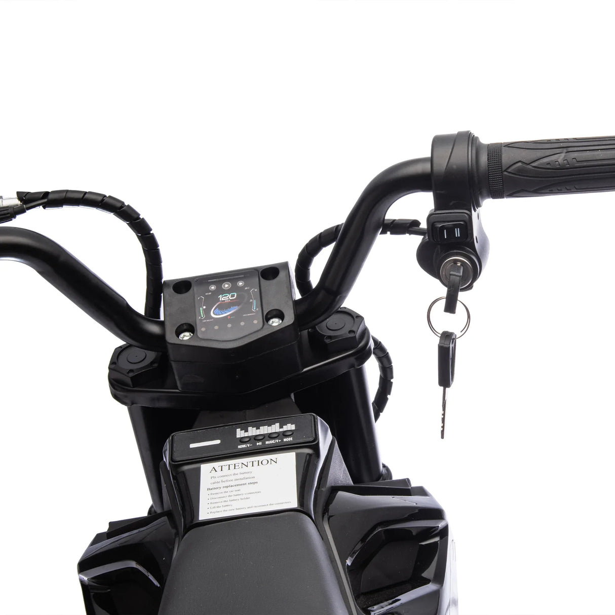 24V Kids Ride On Electric Motorcycle With Bluetooth Music - Omega Lifestyles