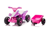 6V Battery Powered Kids Ride On ATV With Headlights - Omega Lifestyles