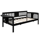 Twin Solid Wood Espresso Multifunctional Daybed Frame - Omega Lifestyles