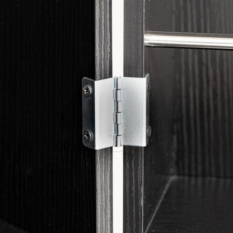 Fluted Freestanding Kitchen Pantry Cabinet With Drawers - Omega Lifestyles