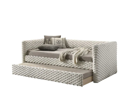Transitional Twin Daybed With Roller Slat Trundle - Omega Lifestyles