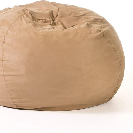 High-Density Shredded Foam Microsuede Bean Bag Chair - Omega Lifestyles