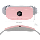 Electric Heating Menstrual Pain Relief Massage Belt - Sleep Galleria