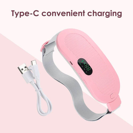 Electric Heating Menstrual Pain Relief Massage Belt - Sleep Galleria