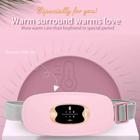 Electric Heating Menstrual Pain Relief Massage Belt - Sleep Galleria