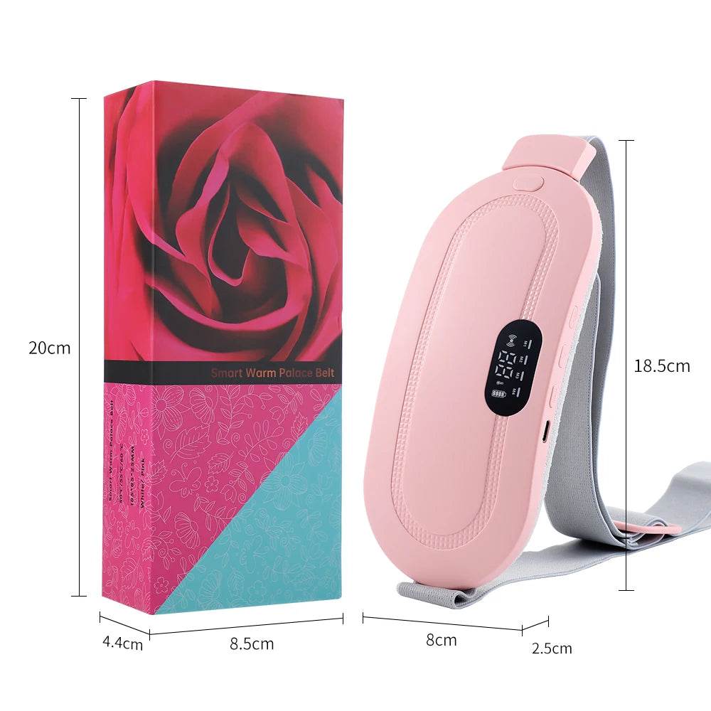 Electric Heating Menstrual Pain Relief Massage Belt - Sleep Galleria
