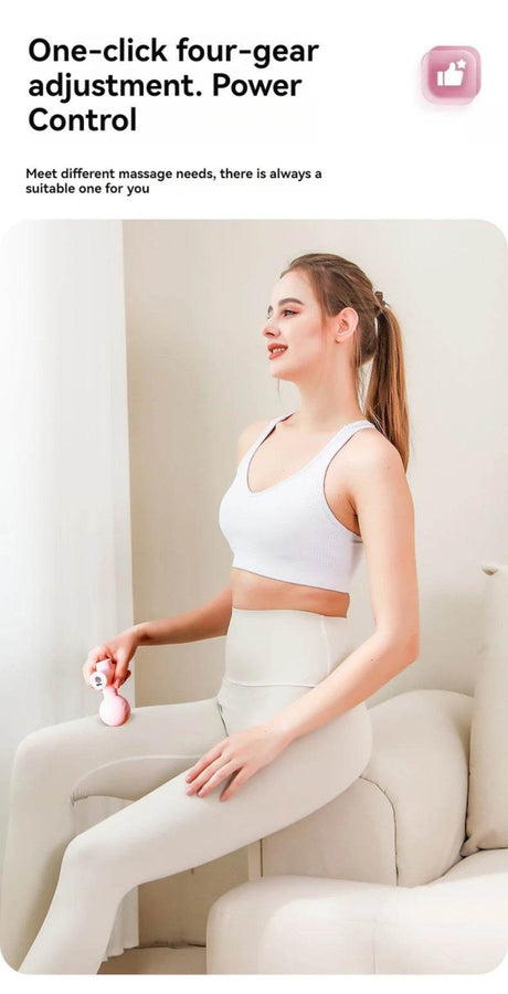 USB Mini Portable Muscle Relaxation Massage Gun Device - Sleep Galleria
