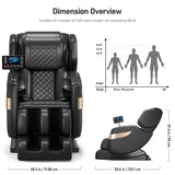 Full Body Zero-Gravity Airbag Heat Therapy Massage Chair - Omega Lifestyles