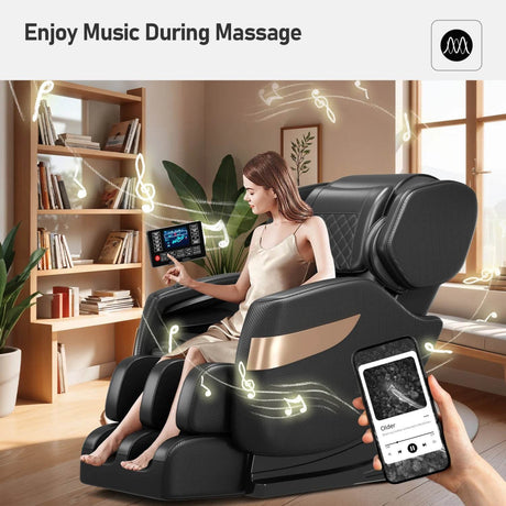 Full Body Zero-Gravity Airbag Heat Therapy Massage Chair - Omega Lifestyles
