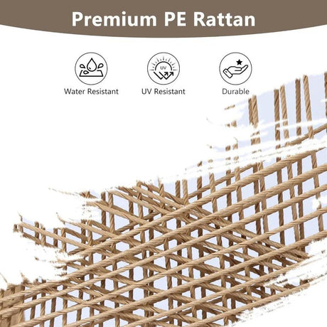 4-Piece Outdoor Patio Furniture Set With Cushions - Omega Lifestyles