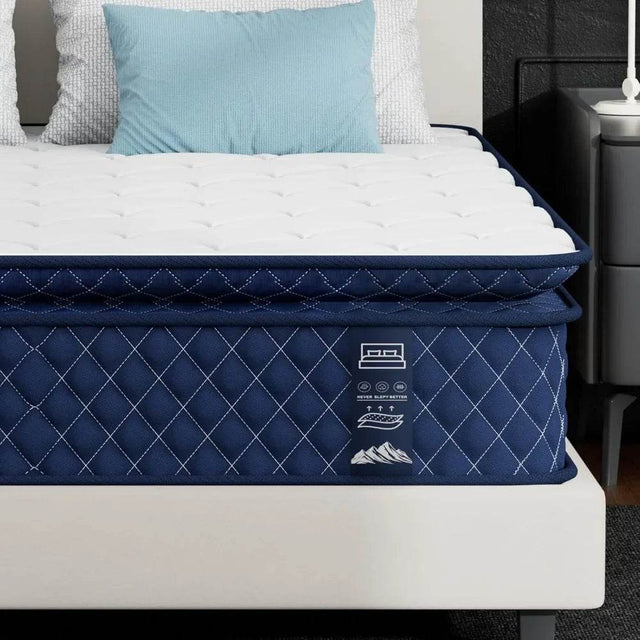 Medium Hybrid Gel Memory Foam Pocket Spring Mattress - Omega Lifestyles