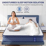 Medium Hybrid Gel Memory Foam Pocket Spring Mattress - Omega Lifestyles