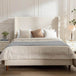 Modern Upholstered Platform Bed Frame - Omega Lifestyles